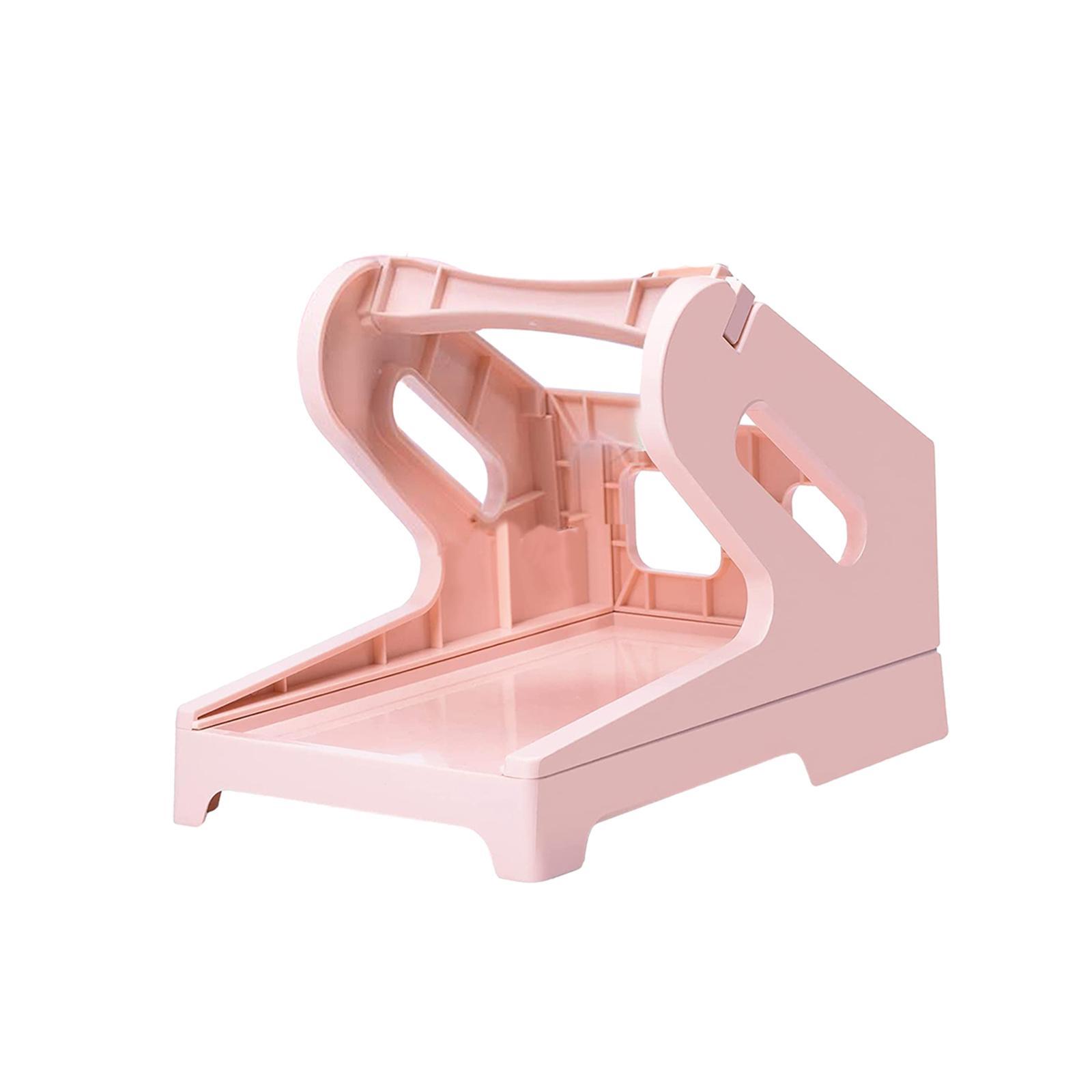 Label Holder for Rolls and Fanfold Labels Mulifunctional Easy to Install Shipping Label Stand Printer Holder for Factory Home