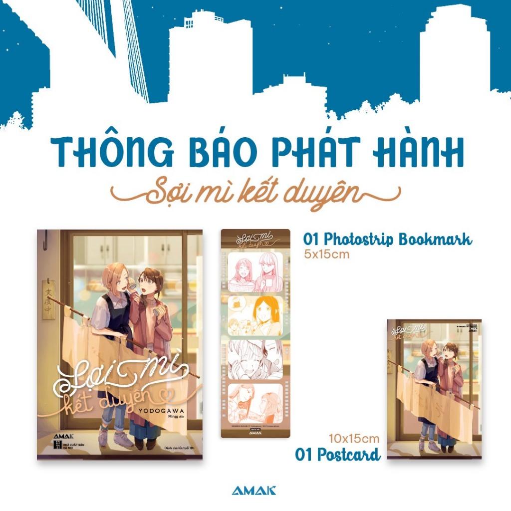 Truyện tranh Sợi mì kết duyên - Tặng kèm Photostrip + Postcard - Girls Love