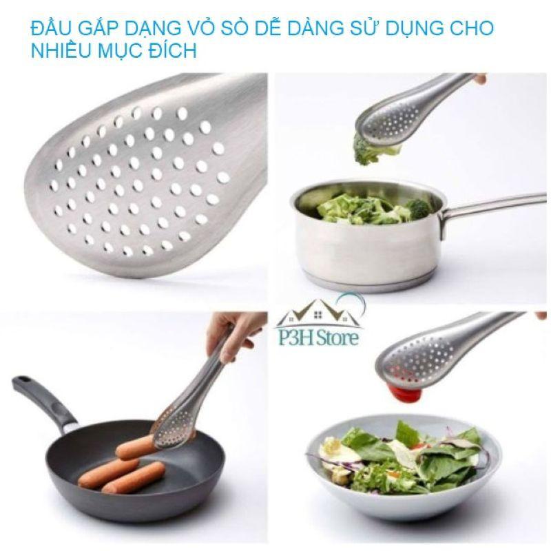 Kẹp gắp thức ăn Lock&Lock bằng thép không gỉ CKT302