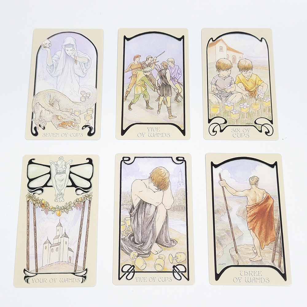Bộ Bài Illuminated Ethereal Visions Tarot Bản Hộp Mới 2022 78 Lá Bài 7x12 Cm