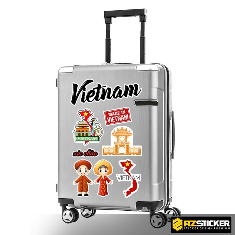 Hình Dán Sticker Việt Nam | Dán Nón Bảo Hiêm, Điện Thoại, Laptop, Bình Nước...PVC Chống Nước, ....