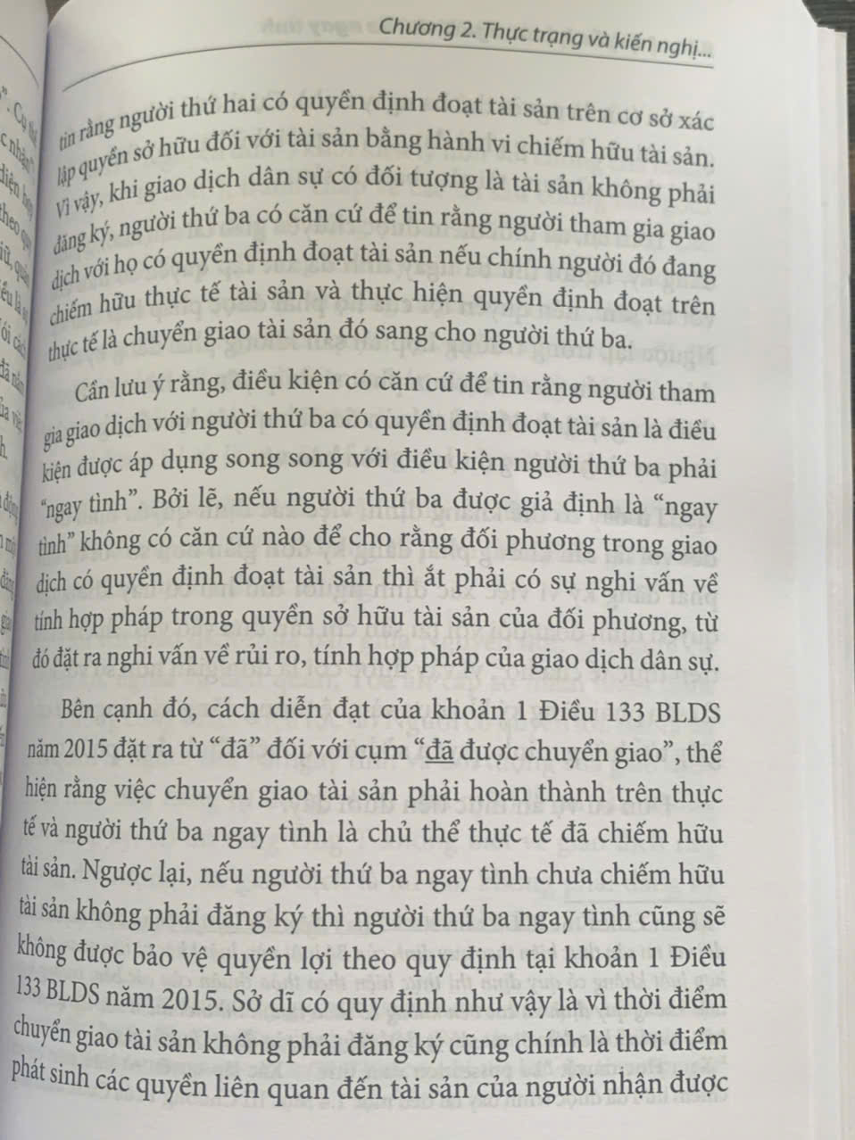 Bảo vệ quyền lợi của người thứ ba ngay tình (sách chuyên khảo)