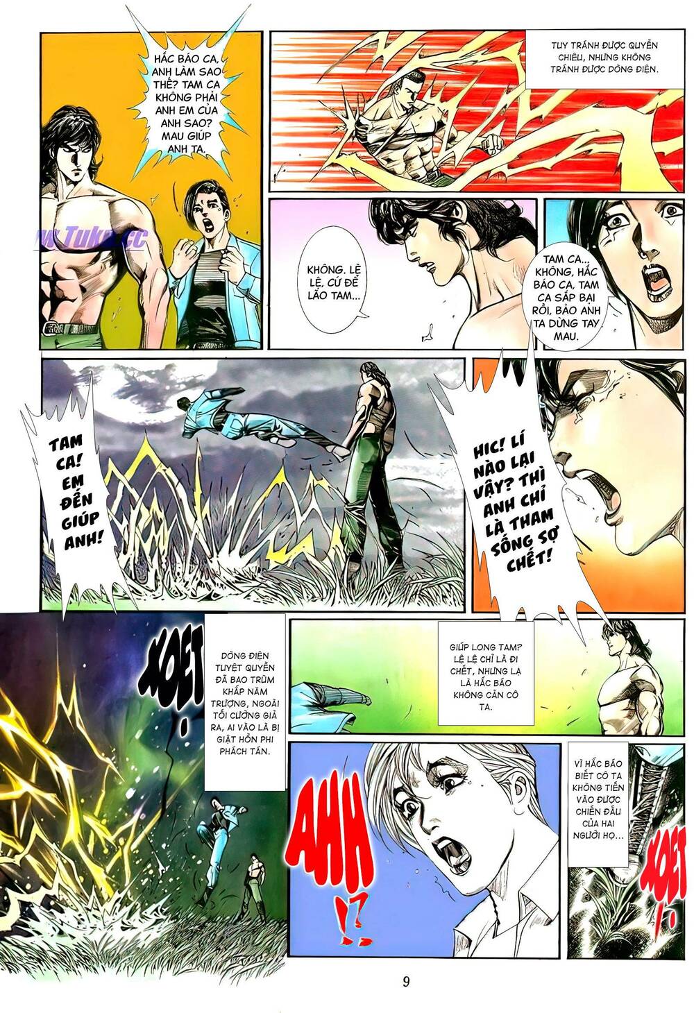 hắc báo liệt truyện chapter 110 9