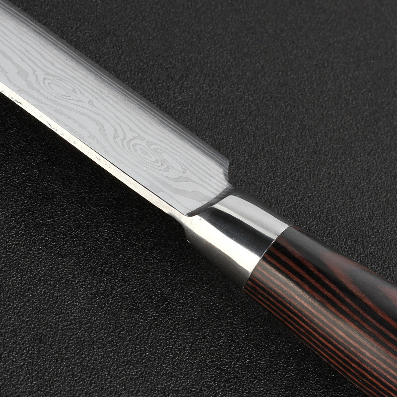 DAO BẾP NHẬT UTILITY THÉP DAMASCUS MÃ NDT1