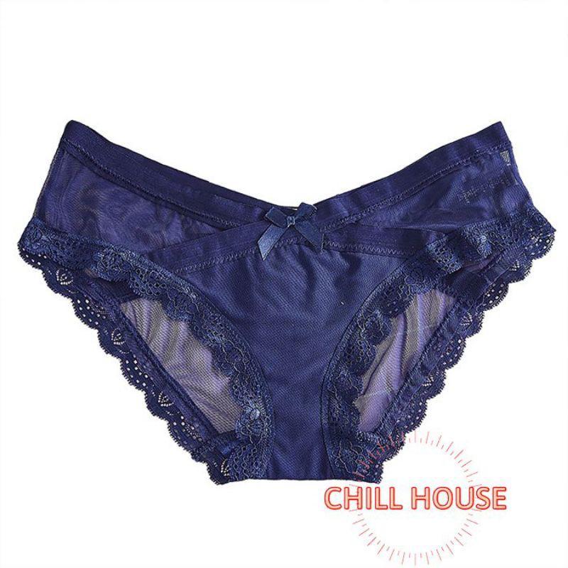 COMBO 5 quần lót ren cạp chéo đính nơ siêu xinh - CHILLHOUSE