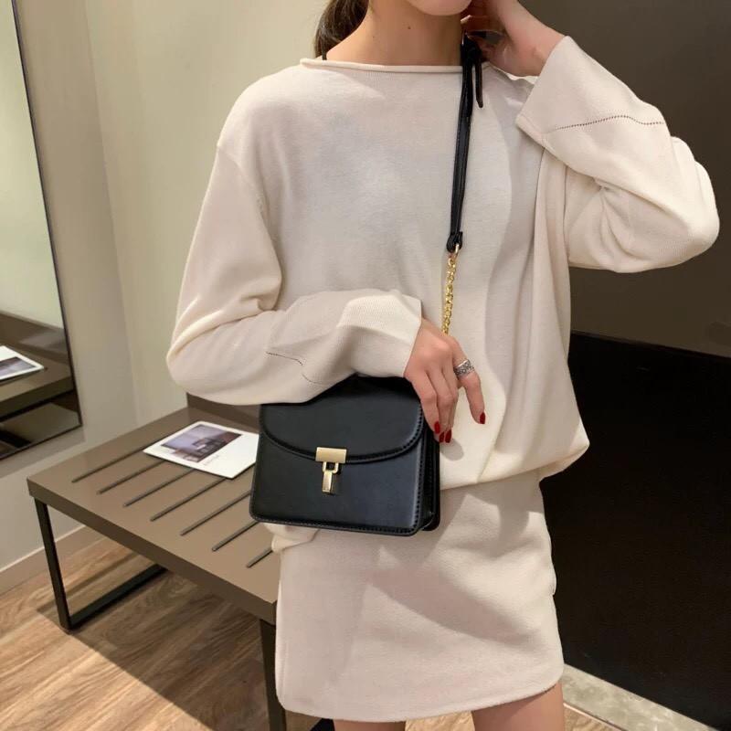 TÚI ĐEO CHÉO MINI ULZZANG T70 THỜI TRANG NỮ DÂY ĐEO CHÉO DẠNG XÍCH PHỤ KIỆN THỜI TRANG