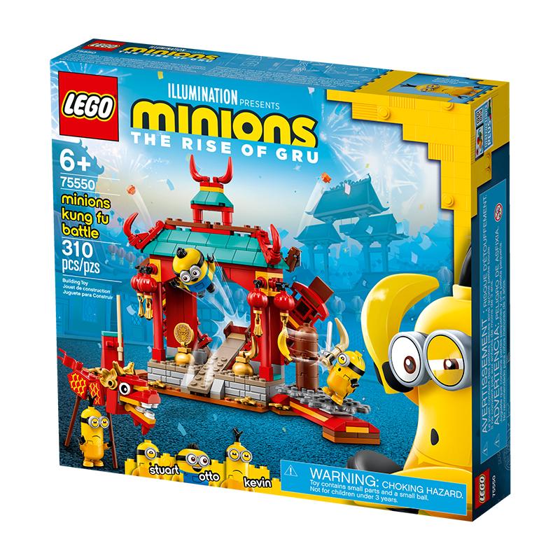 Đồ Chơi LEGO MINIONS Trận Chiến Kung Fu 75550