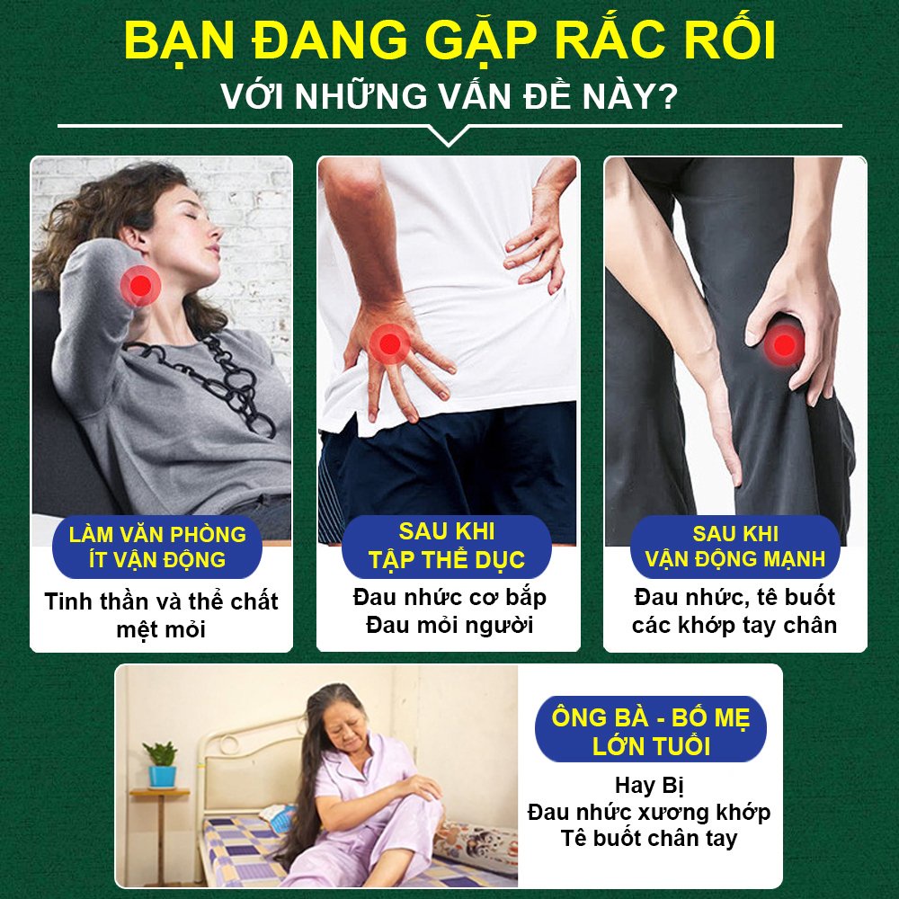 Máy Massage Cầm Tay - Massage Vai Gáy Trị Liệu Toàn Thân  4 Đầu 6 Chế Độ Đấm Bóp Toàn Thân Trị Liệu Cổ Vai Gáy.