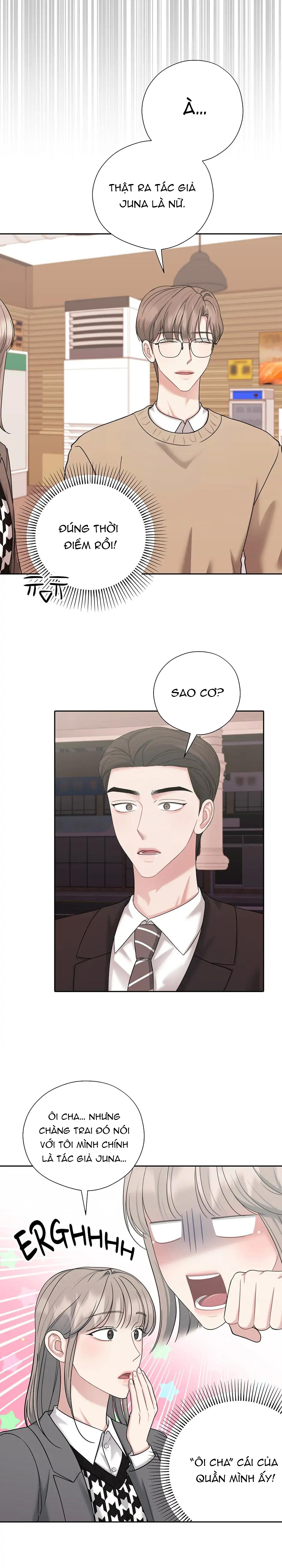 Sếp Là Fan Siêu Bự Của Tôi chapter 47.1 - Trang 11