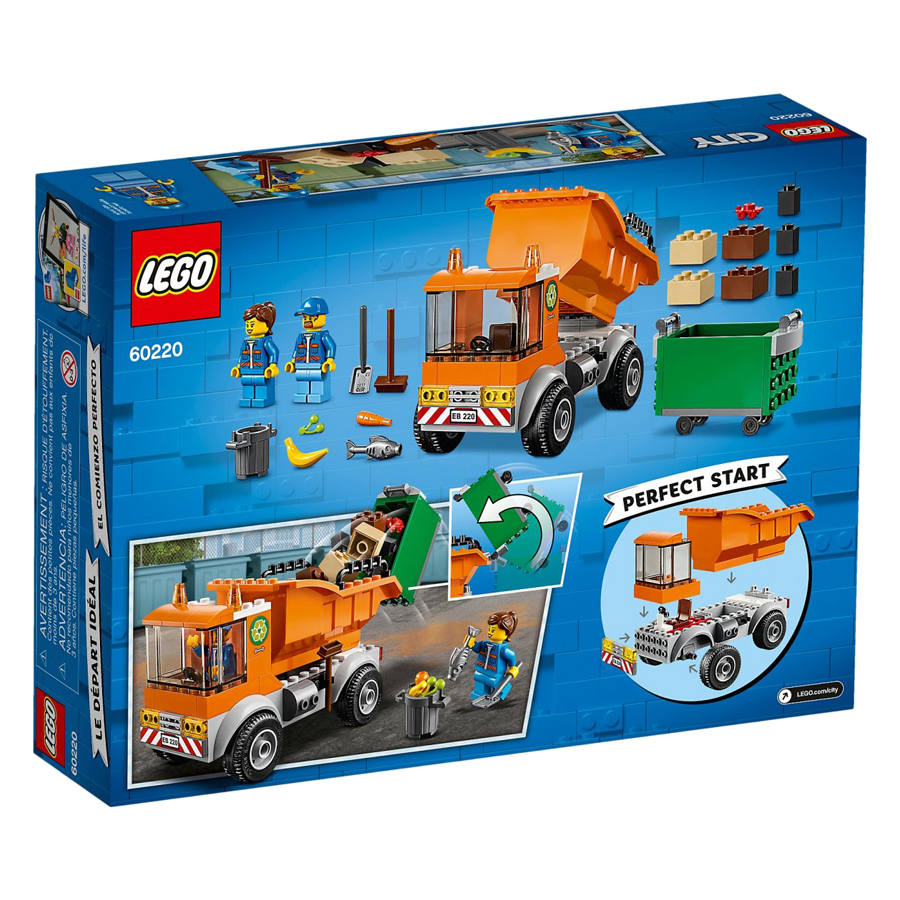 Mô hình Lego City - Xe Tải Chở Rác 60220