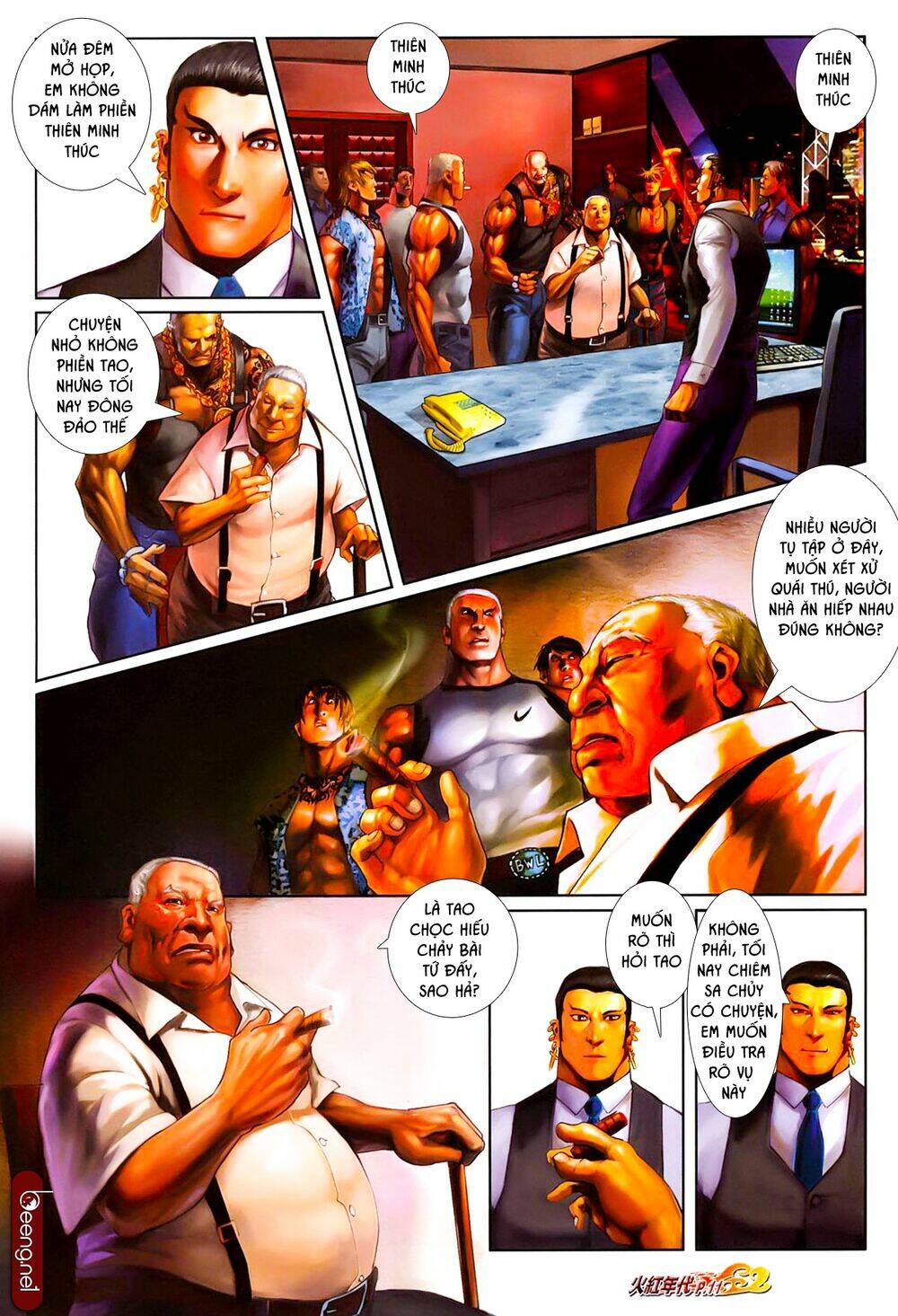 hỏa hồng niên đại hắc cốt đường chapter 600 9