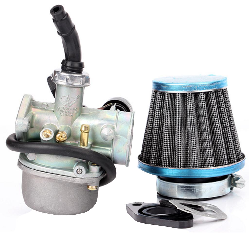 Carb Carburetor W/ Air Filter for 50 70 90 110cc 125cc ATV Dirt Bike