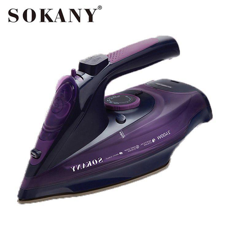 Bàn là hơi nước cầm tay không dây SOKANY cao cấp công suất lớn 2400W với 5 chế độ ủi phù hợp với mọi gia đình - HÀNG CHÍNH HÃNG - DELIYA
