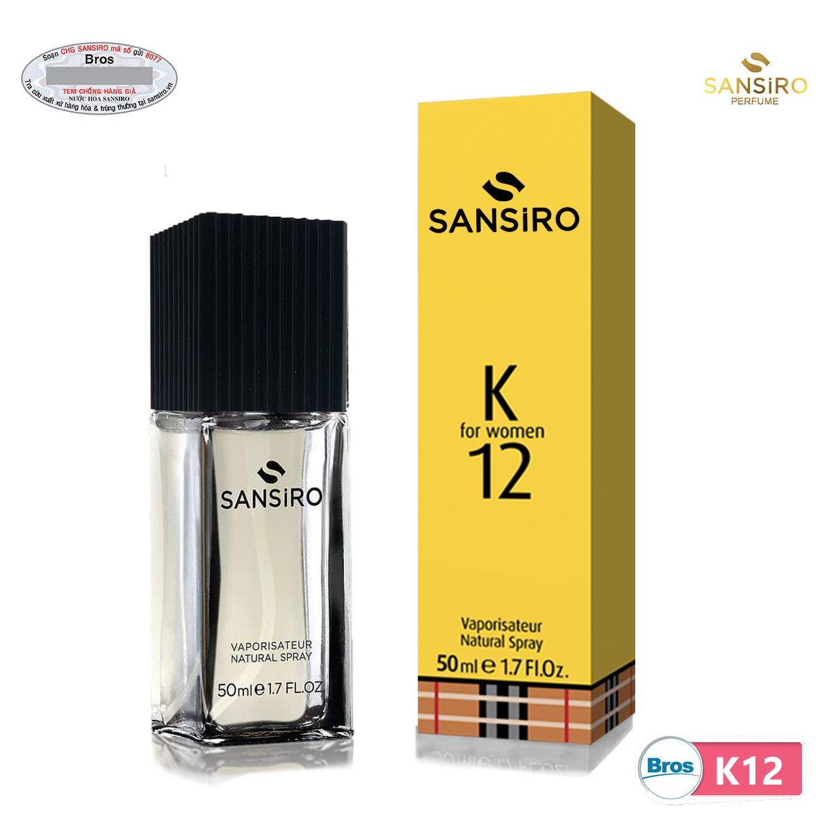 K12 - Nước hoa Sansiro 50ml cho nữ