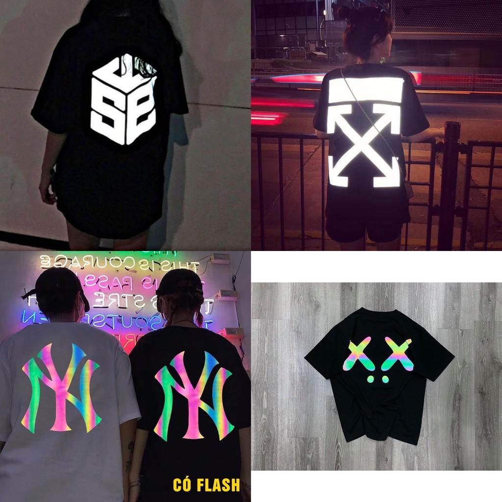 Áo Thun Local Brand Nam Nữ Phản Quang Unisex