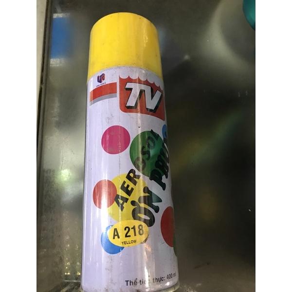 Sơn xịt màu vàng A218 TV