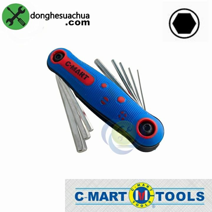 Bộ lục giác xếp C-Mart F0914 có 8 cây