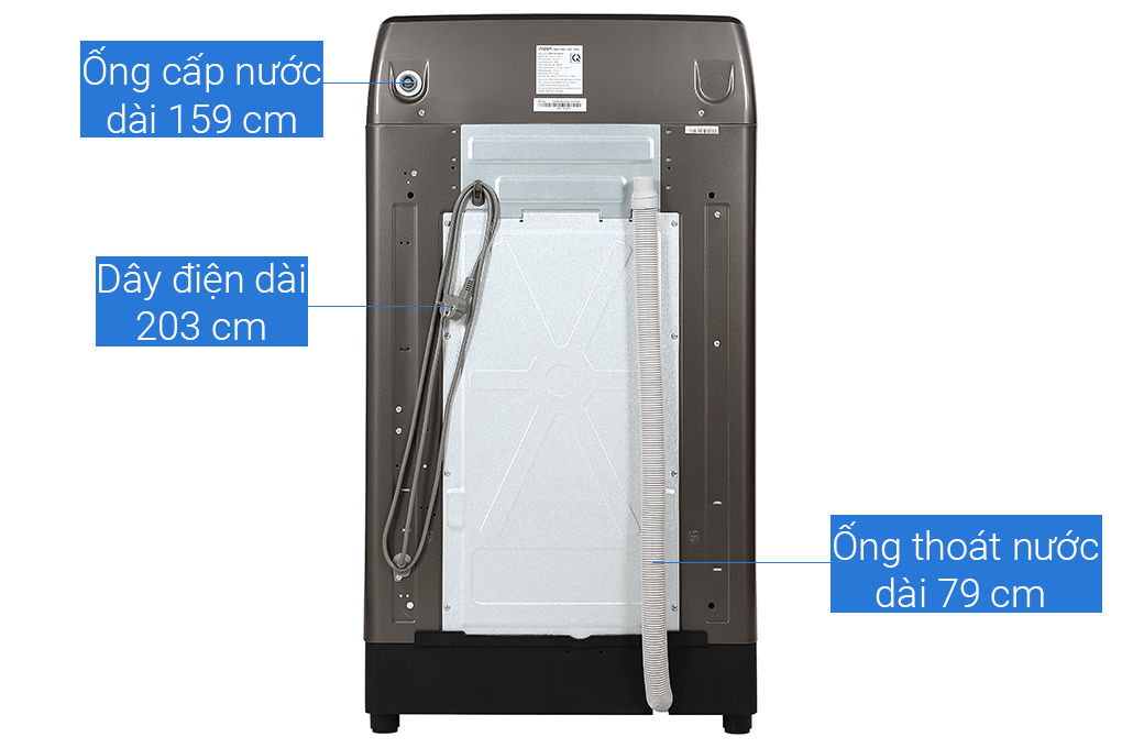 Máy giặt Aqua Inverter 15 kg AQW-DR150UGT.PS - Hàng Chính Hãng - Chỉ Giao Hồ Chí Minh