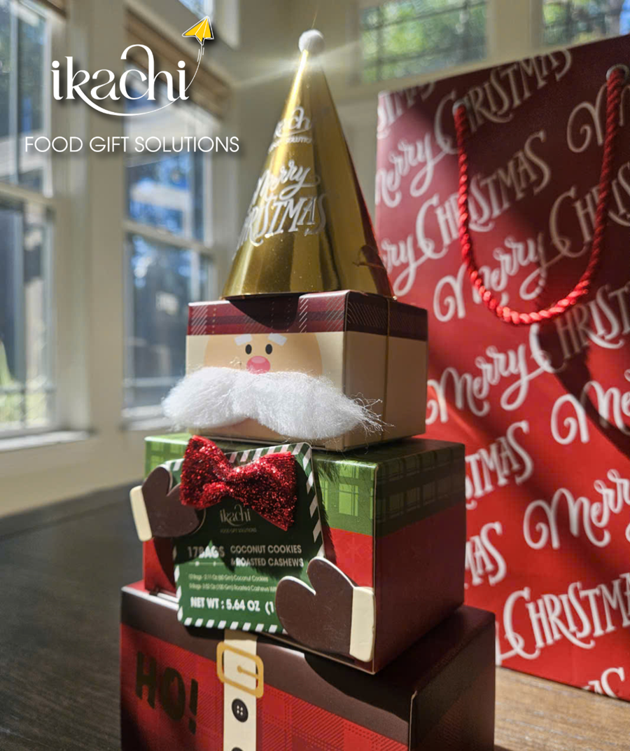 Set Hộp Quà Giáng sinh xanh &quot;Joyful Noel - Ông Già Noel&quot; - Quà tặng Noel ý nghĩa cho gia đình, doanh nghiệp