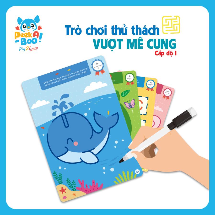 Đồ Chơi Thử Thách Vượt Mê Cung-Cấp Độ 1 PEEK A BOO PAB042-1