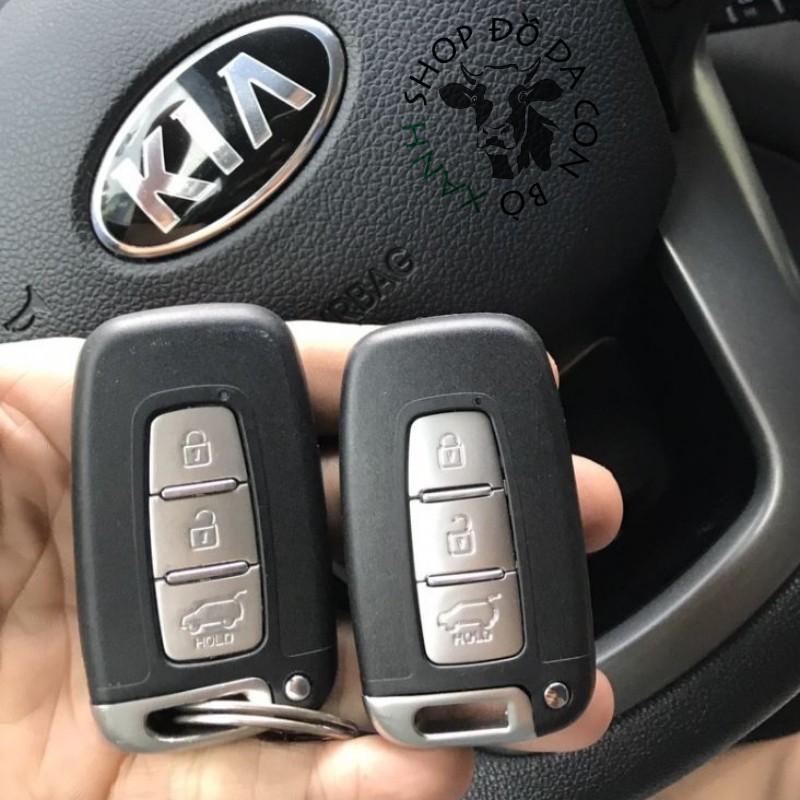 Bao da dành cho Chìa Khoá Kia Morning, Rio, Sorento, Sportage, Optima, K5 handmade Da Thật 003