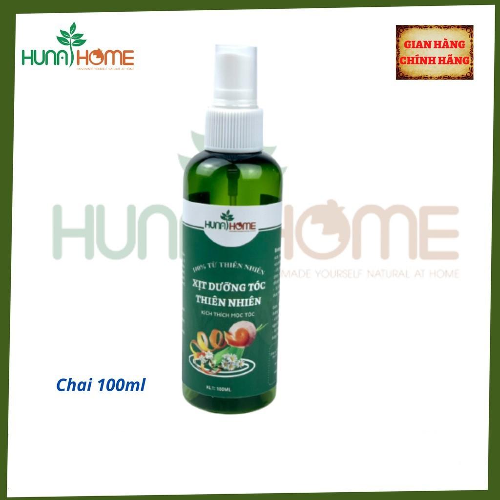 Xịt dưỡng tóc thiên nhiên Huna'shome 100ml