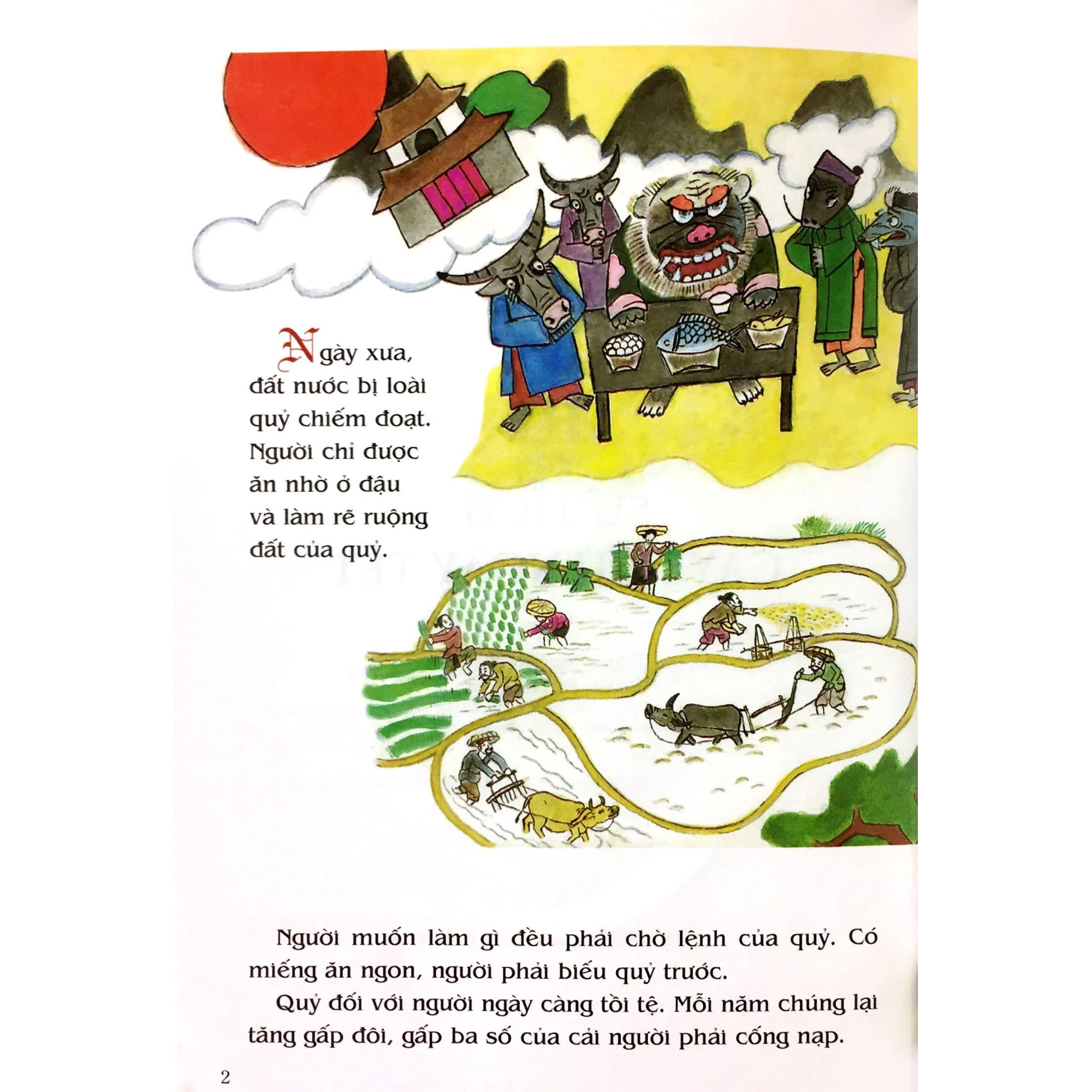 Tranh Truyện Dân Gian Việt Nam: Sự Tích Cây Nêu Ngày Tết (Tái bản)