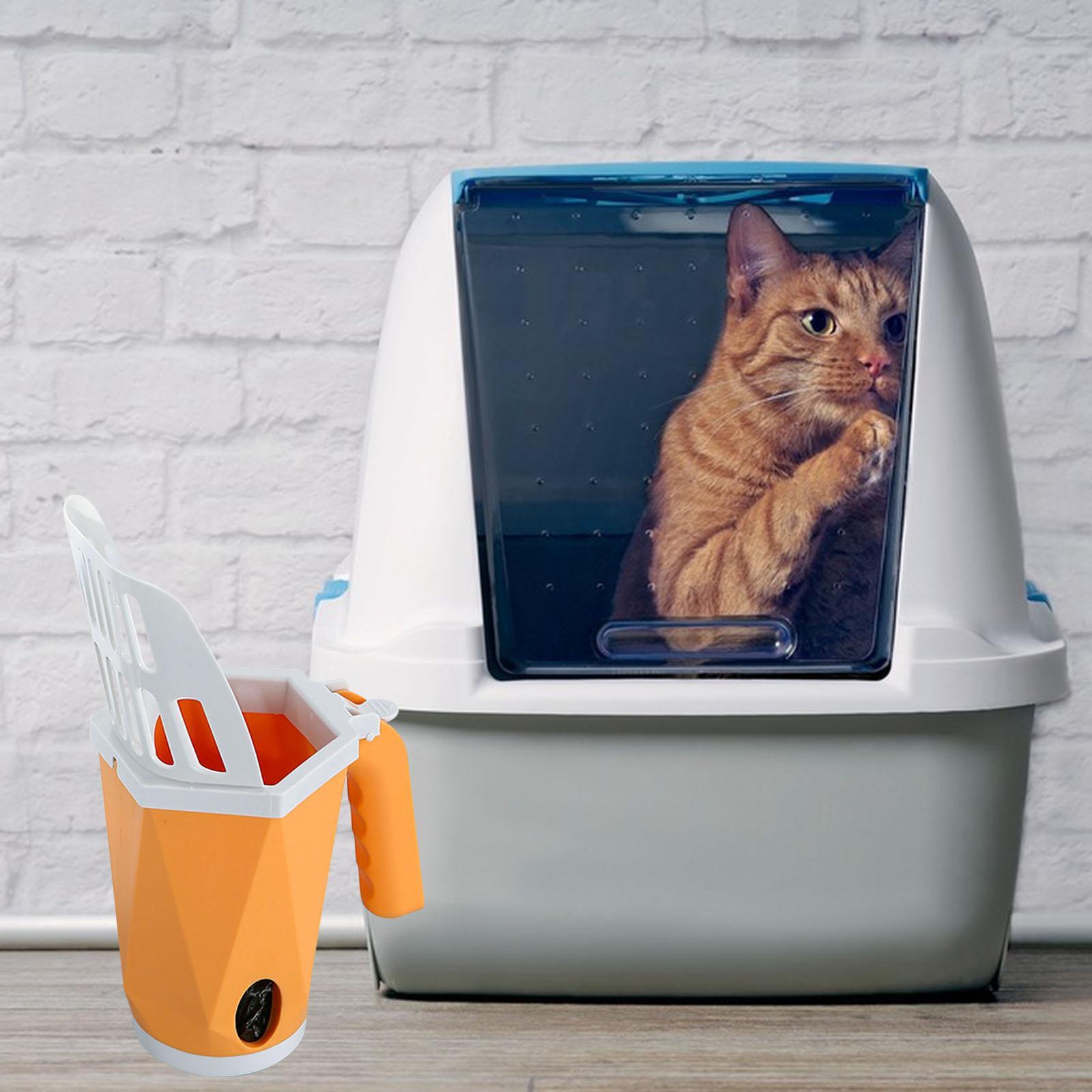 Cat Litter Litter Scooper Self Cleaning Sandbox Cat Litter Box Shovel