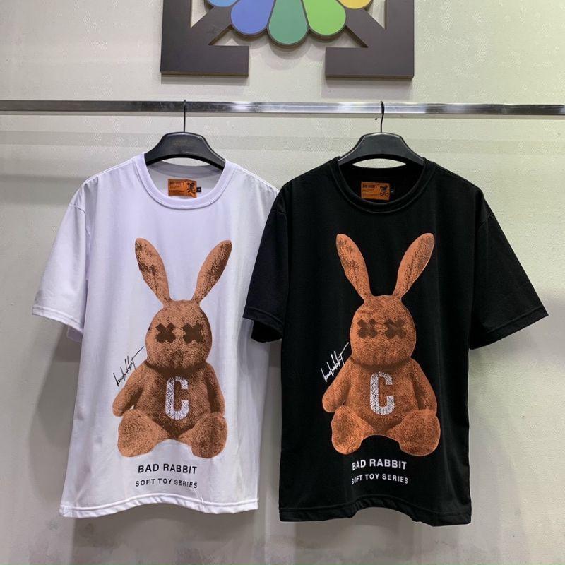 Áo thun unisex tay lỡ Soft Toy đầy đủ tem cổ tem tay - Hany shop