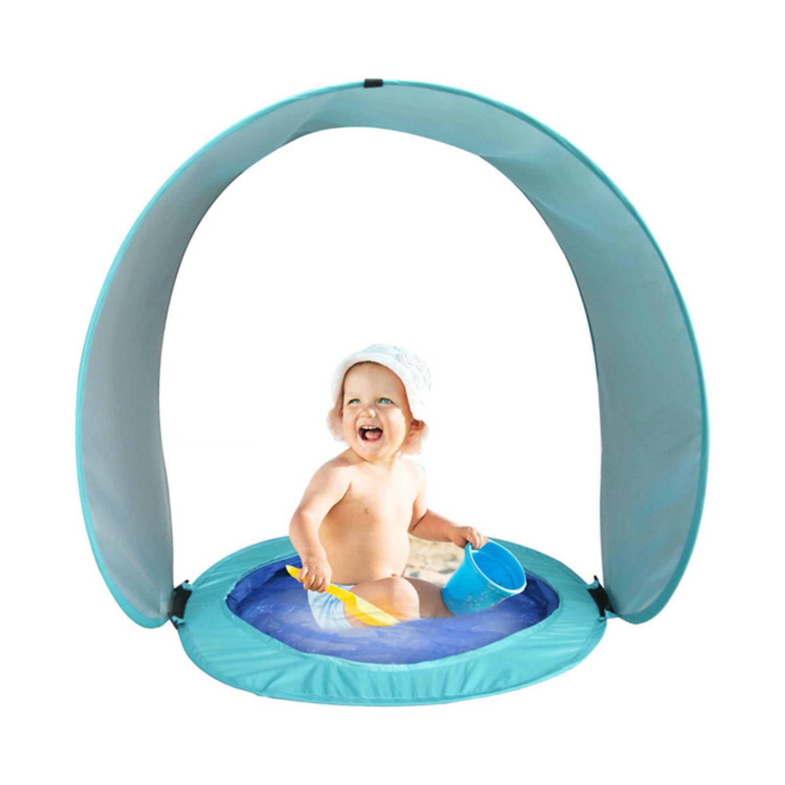 Baby Beach Tent, Automatic Popup Baby Tent with Pool for Beach, UPF 50+ Protection Summer Shade Tent , Sun Baby Beach Umbrella for Infant under Age 3