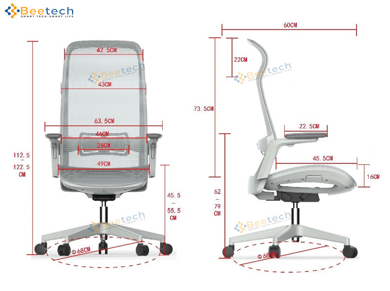 Ghế công thái học Sihoo M98C