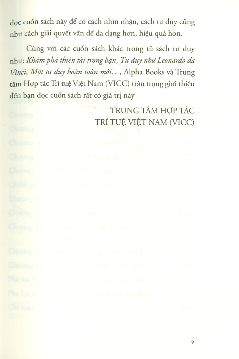 Tư Duy Như Einstein - Các Phương Pháp Đơn Giản Để Phá Vỡ Nguyên Tắc Và Khám Phá Khả Năng Thiên Tài tiềm Ẩn Trong Bạn (Tái bản 2022 theo phiên bản cập nhật mới nhất)