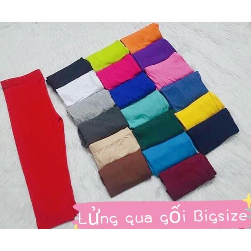 LỬNG QUA GỐI 2 SIZE - QUẦN LEGGING THÁI