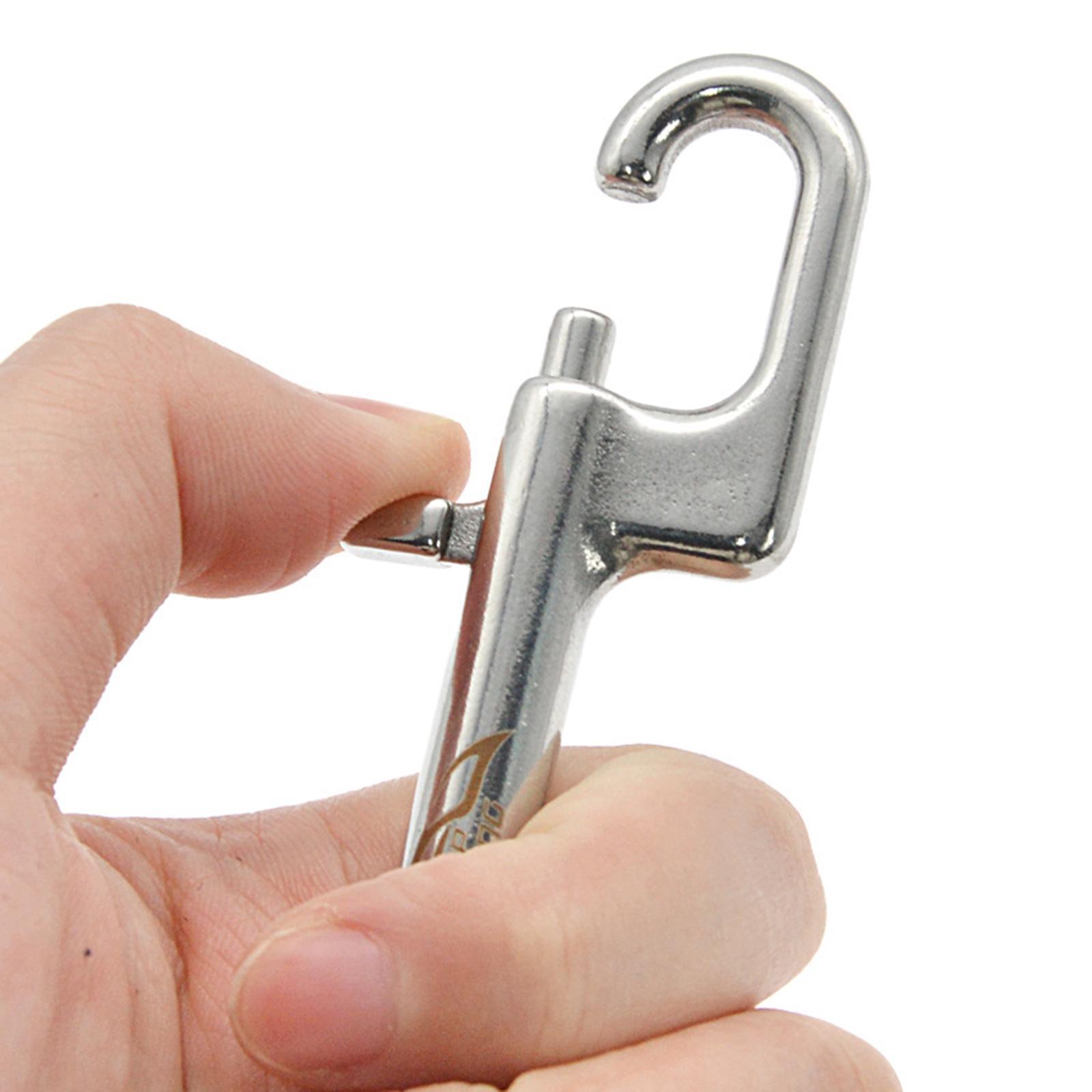 3-5pack Stainless Steel Swivel Bolt Snap Hook Clip Scuba Diving 100mm Single
