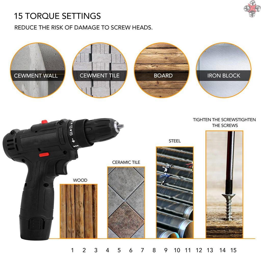 Máy Khoan Cầm Tay Đa Năng Không Dây 12v