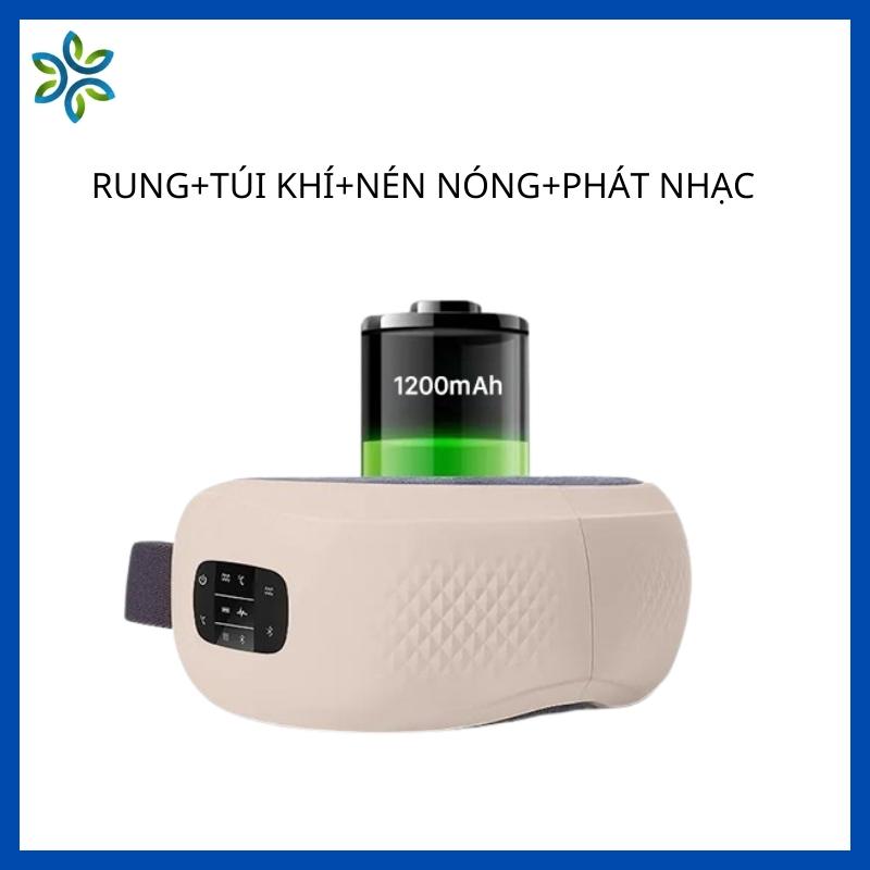 Máy massage mắt HY-01,Massage  Bằng Ấp Suất Khí Có Tích Hợp Kết Nối Bluetooth Nghe Nhạc Thư Giãn Cao Cấp