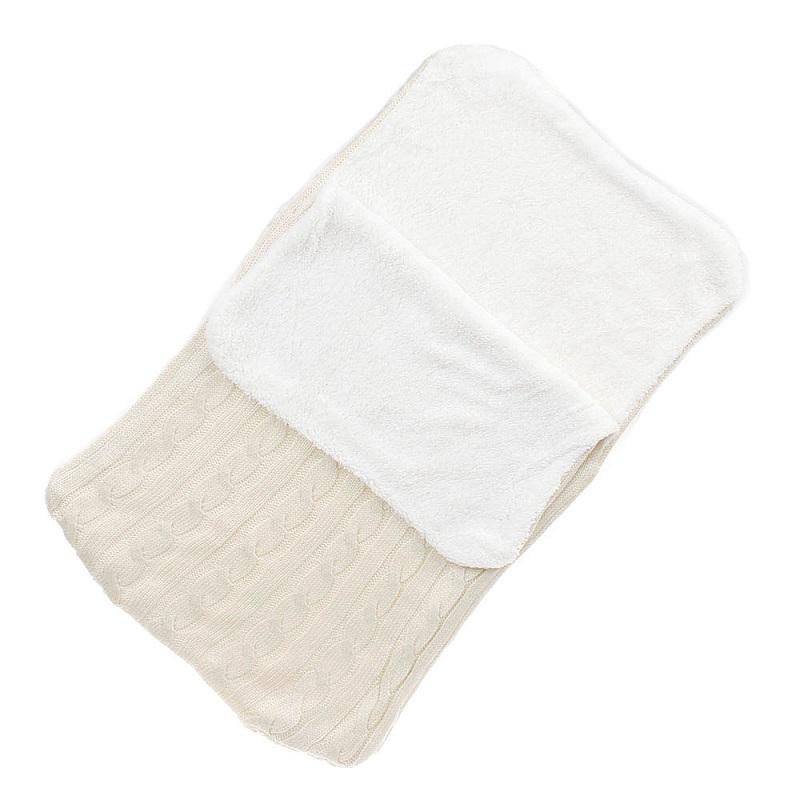 Túi Ngủ Cho Bé Bao Da Mùa Đông Trẻ Em Sleepsack Footmuff Cho Xe Đẩy Dệt Kim Ngủ Bao Trẻ Sơ Sinh Đan Len Slaapzak