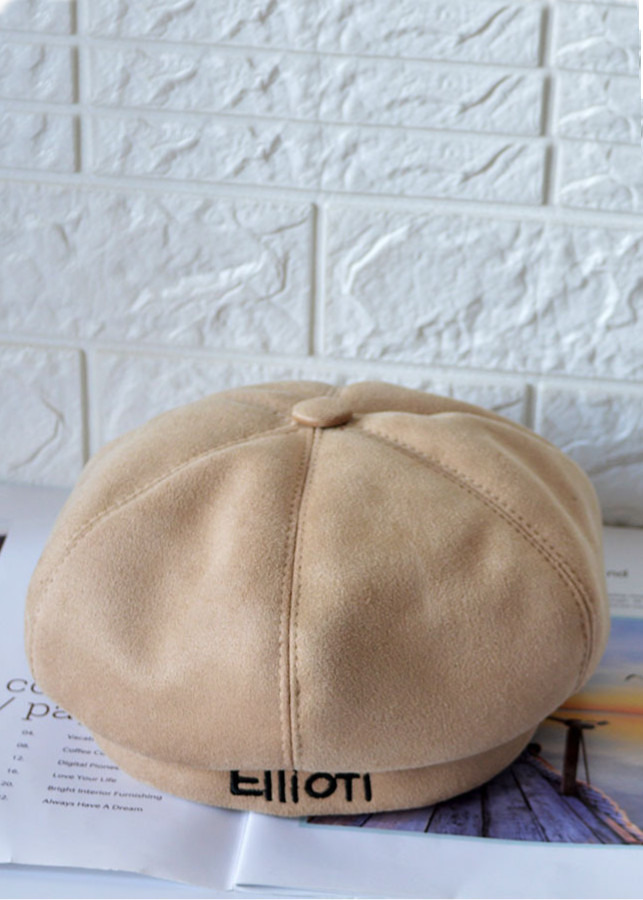 Mũ beret unisex cho cả nam và nữ thêu Elioti MV602