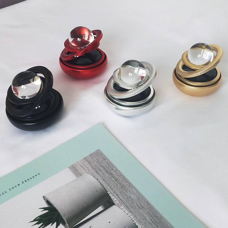 Thuận lợi nhất giữa các vì sao năng lượng mặt trời treo xe dầu thơm xe trang trí rắn dầu thơm vòng đôi xoay xe dưỡng