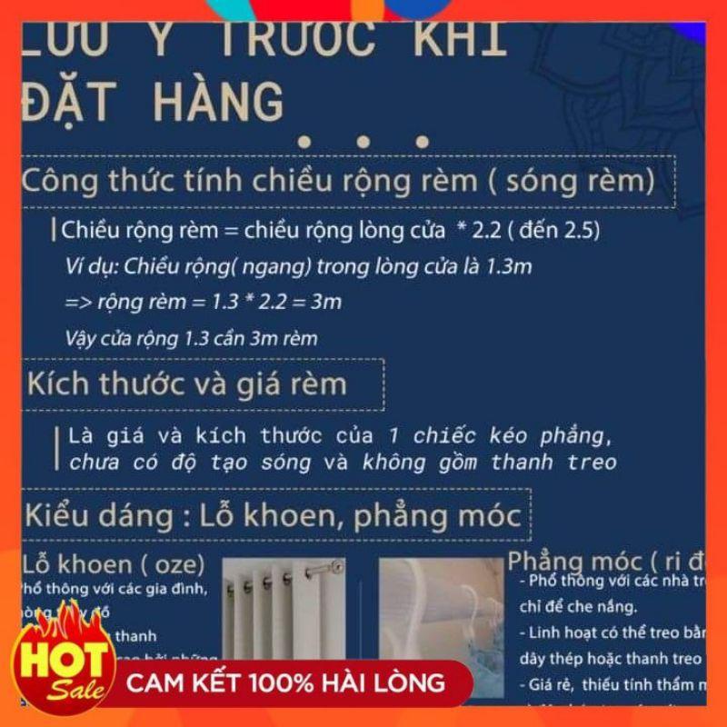 Rèm Cửa Chính Cao Cấp FREE SHIP Chống Nắng Cản Nắng 96% - Nhiều Kích Thước