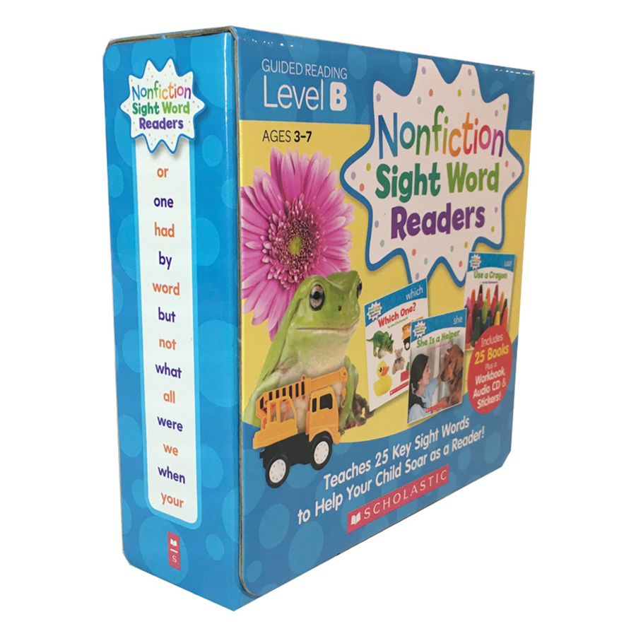 Nonfiction Sight Word Readers Level B With Cd (Student Pack)