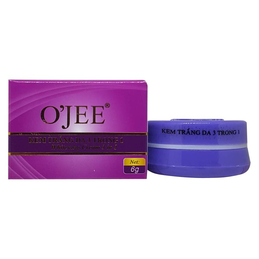 kem ojee trắng da 3 trong 1 6g - kem trắng da 3in1 ojee 6g