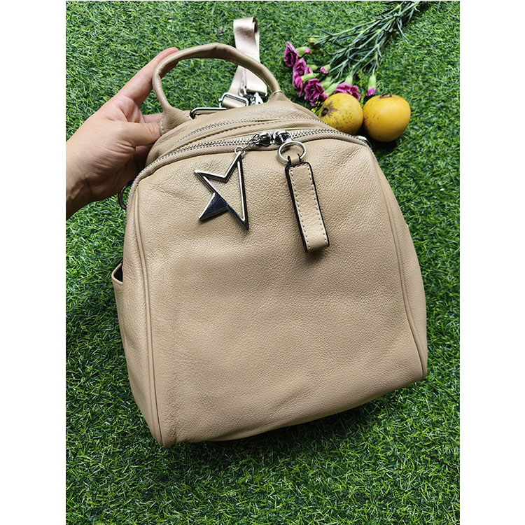 Balo nữ da bò cao cấp BAOHA LEATHER BHM7295 Ba lô nữ da thật mới