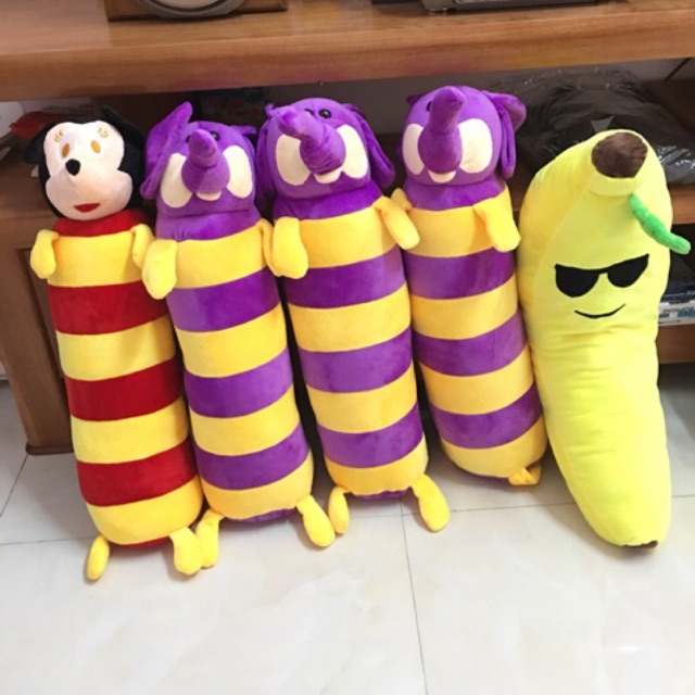 Gối Ôm Hình Thú Bông Dễ Thương Size nhỏ - Giao Mẫu ngẫu nhiên
