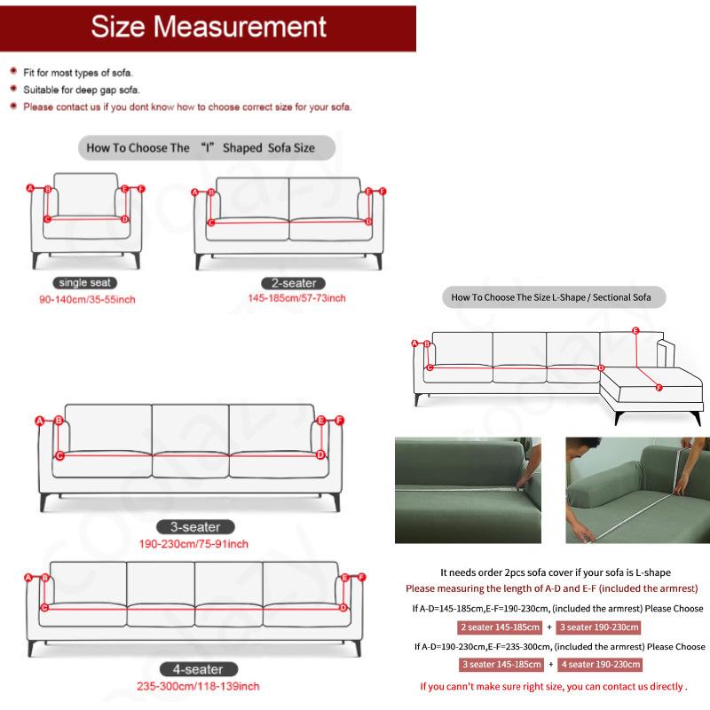 Nofa Sao sofa dày 1 miếng ghế dài dày sang trọng cho chó Schick Jacquard couch Cover Vỏ bọc đồ nội thất với bọt chống trượt (3 chỗ, màu xám)