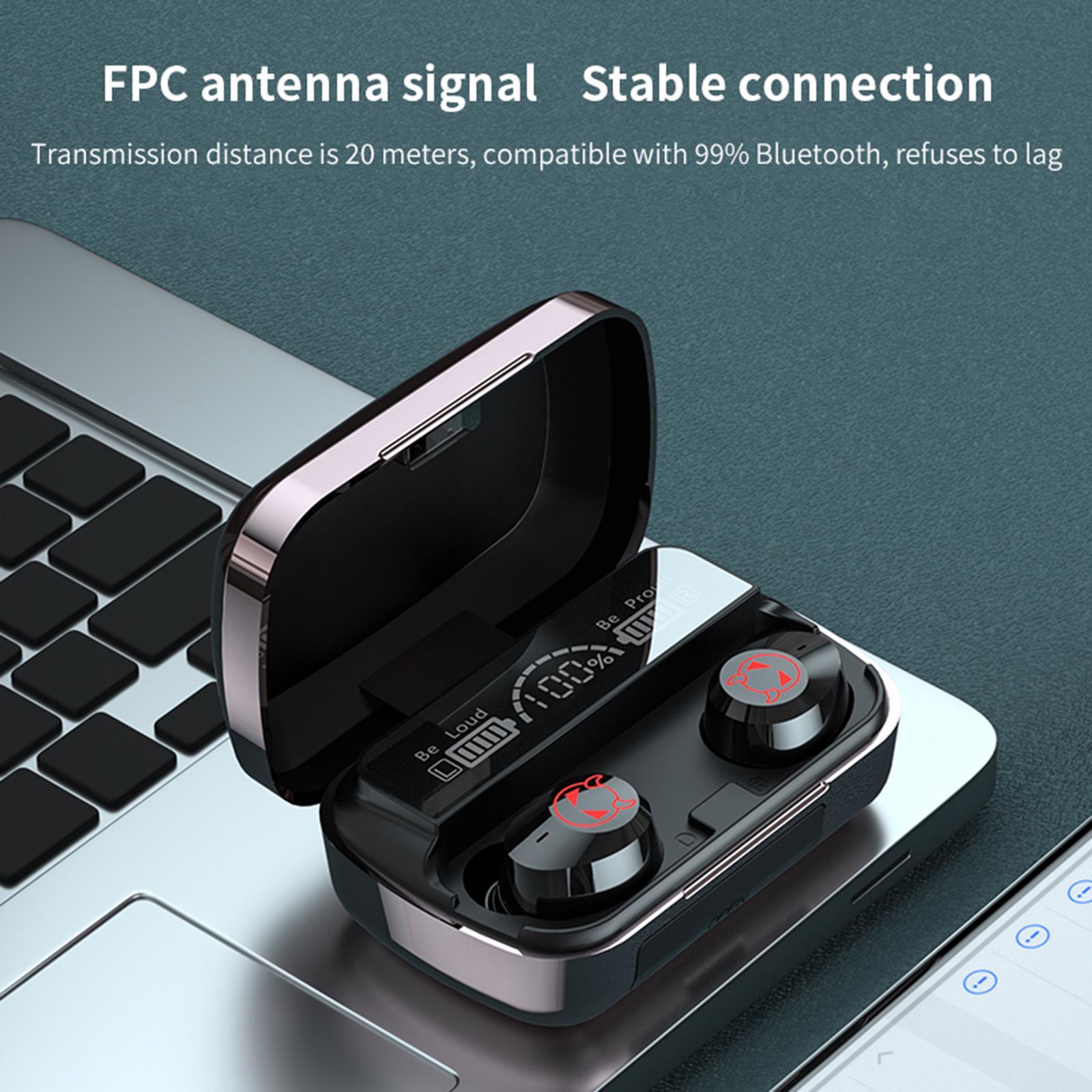 True Wireless Mini Low Latency Touch Control for outdoors black