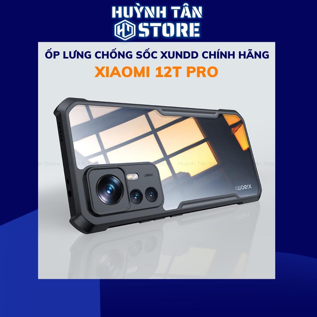 Ốp lưng mi 12t mi 12t pro redmi k50 ultra chống sốc xundd bảo vệ camera chính hãng chống ố vàng huỳnh tân store - Hàng nhập khẩu