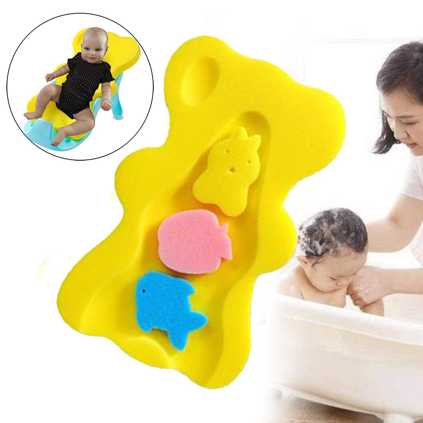 Mat Bath Sponge/ Foldable /Breathable/ Skid Proof / Cartoon Infant Support Bed