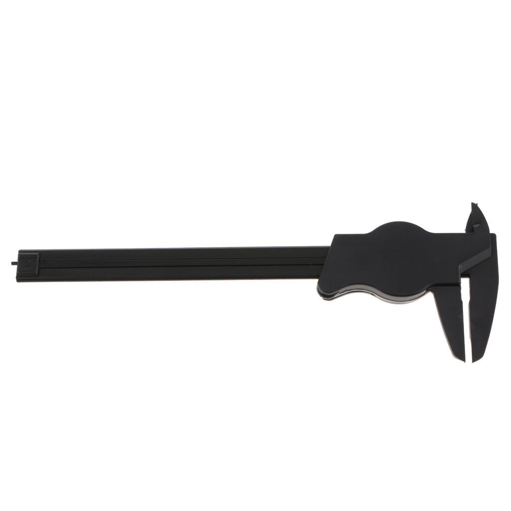 150mm 6inch Plastic Vernier Dial Caliper 0.01mm Resolution Measuring Dial Gauge