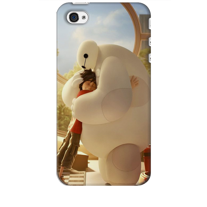 Ốp lưng dành cho điện thoại IPHONE 4 hình Big Hero Mẫu 03